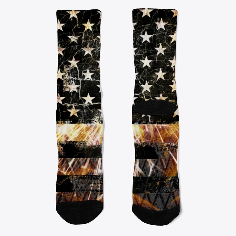 Industrial Construction Flag Sparks
