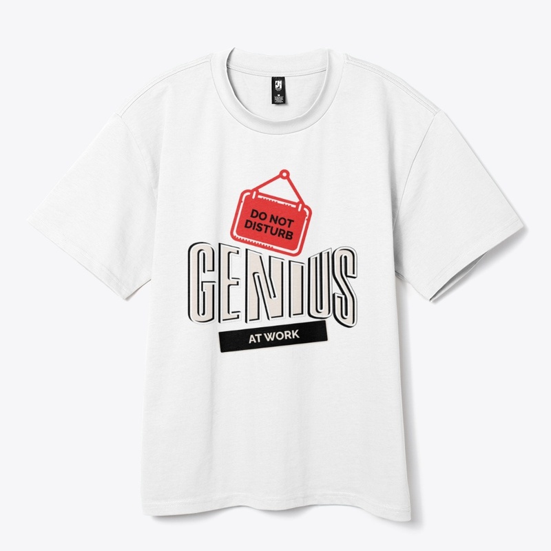 DND Genius At Work Tee