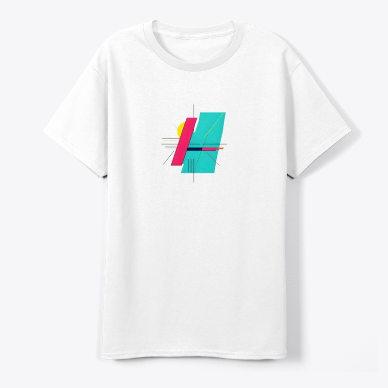 Vibrant art T-shirt design