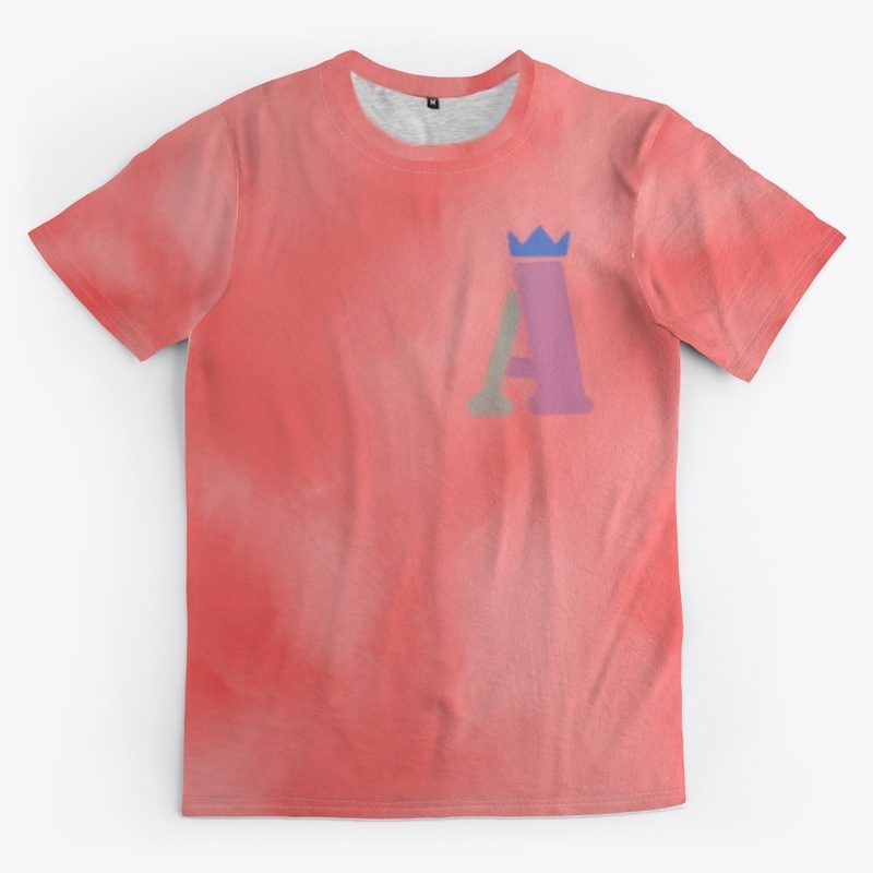   red tie dye CROWN A