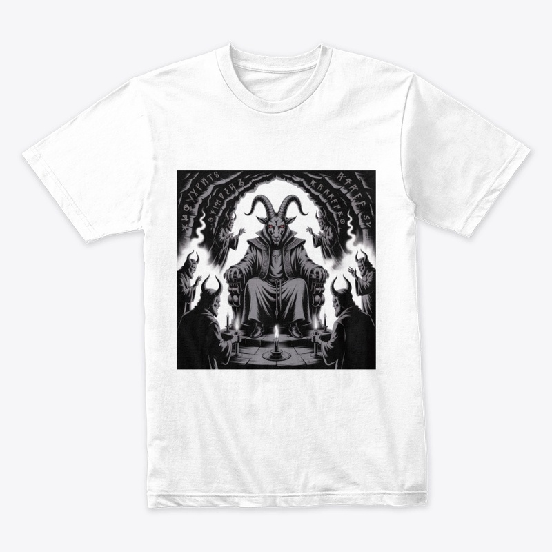 Dark Ritualwith Goat Demon and Cultists