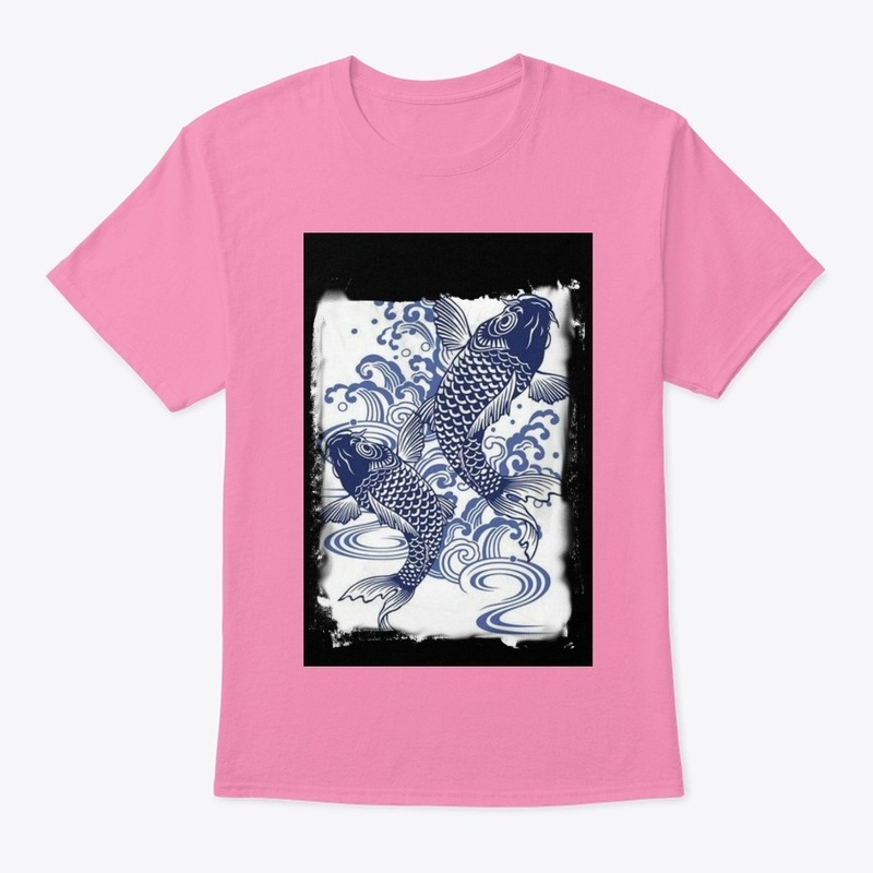 Blue koi 
