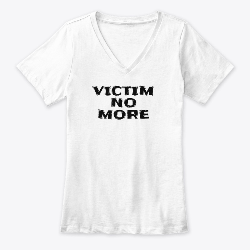 Victim No More - Women's Premium V-Neck Tee