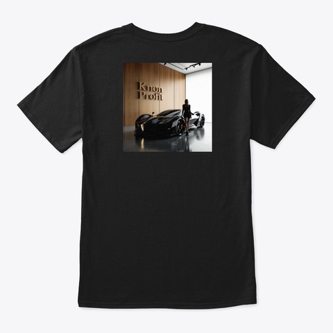 Knon Profit "Speed" Black T-Shirt Back