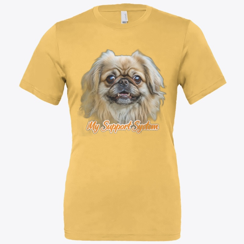 My Support System - Bella Canvas 3001 | Classic Unisex Jersey T-Shirt