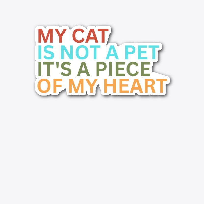 My Cat Is Not a Pet – Premium Cotton Tee