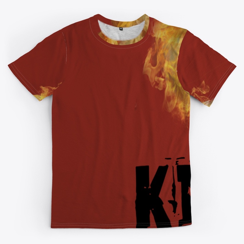 T-shirt with a lion drawing online shop