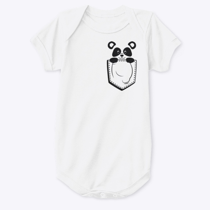 Peek-a-Boo Panda In a Pocket