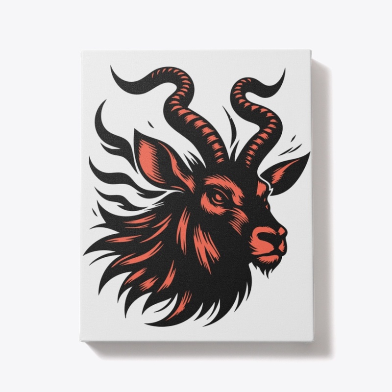 Fierce Antelope Head 