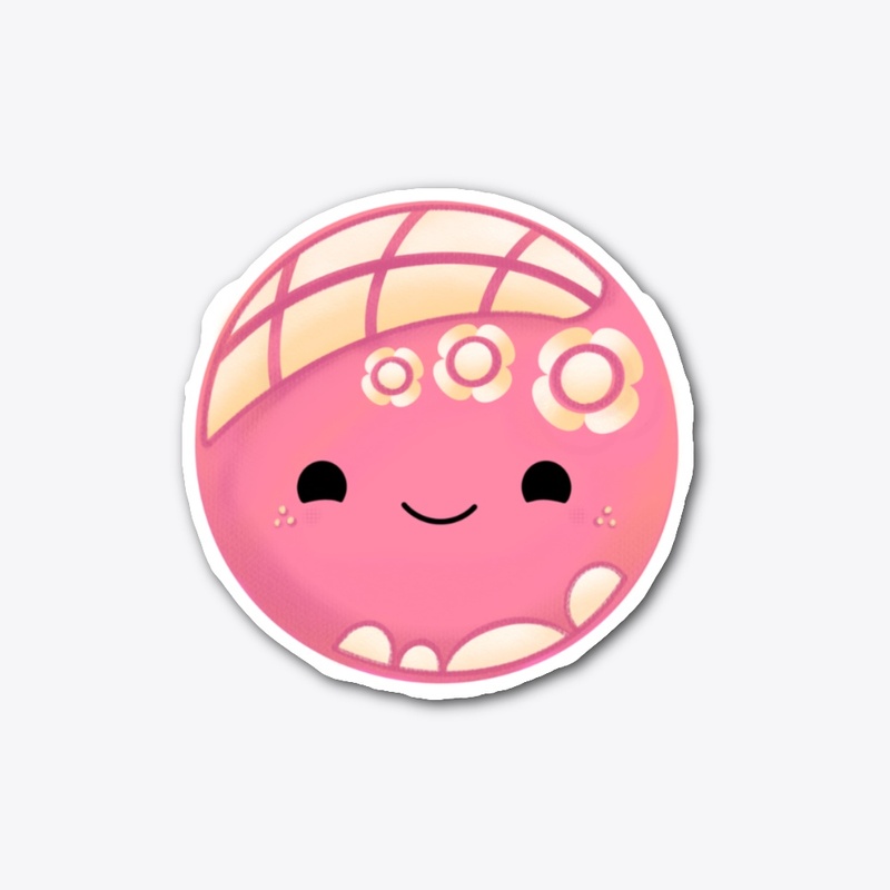 Pink Concha Pan Dulce