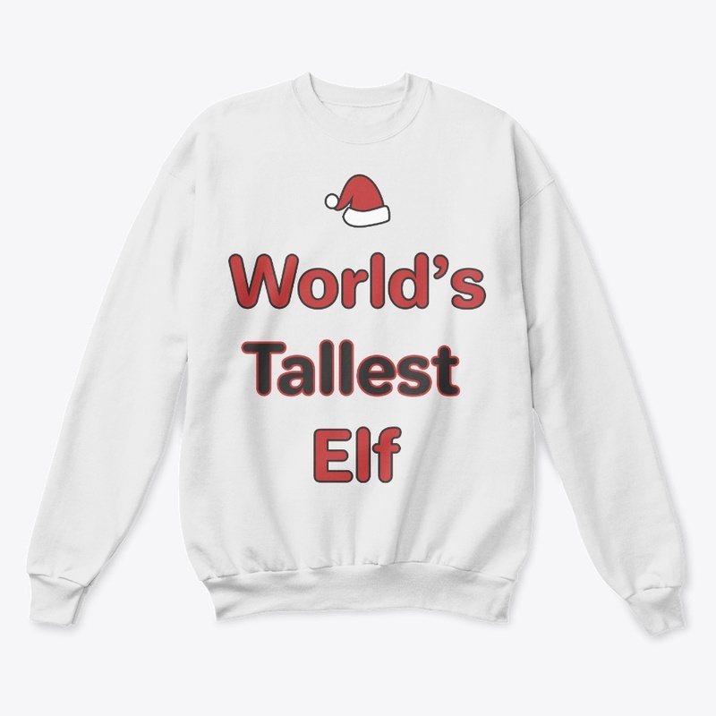 Funny Christmas World's Tallest Elf