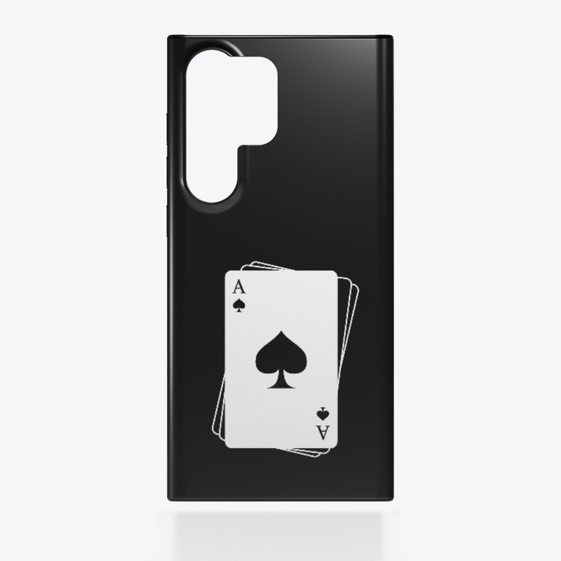 Tass Colorful Graphic Black Phone Case