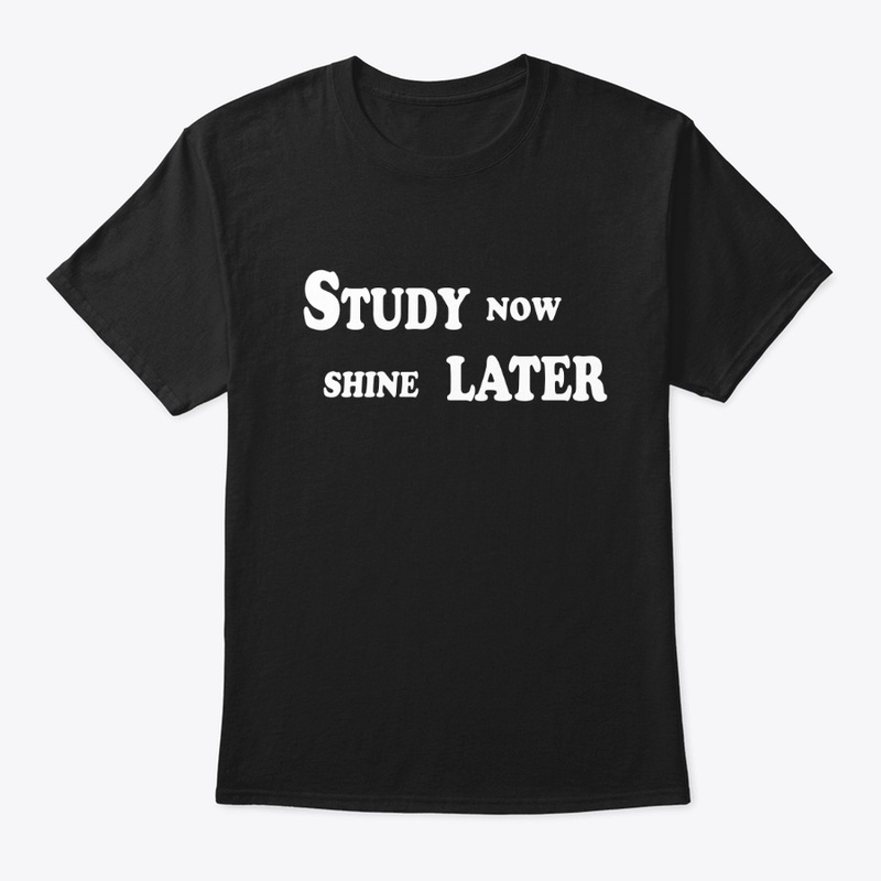 Study Now, Shine Later