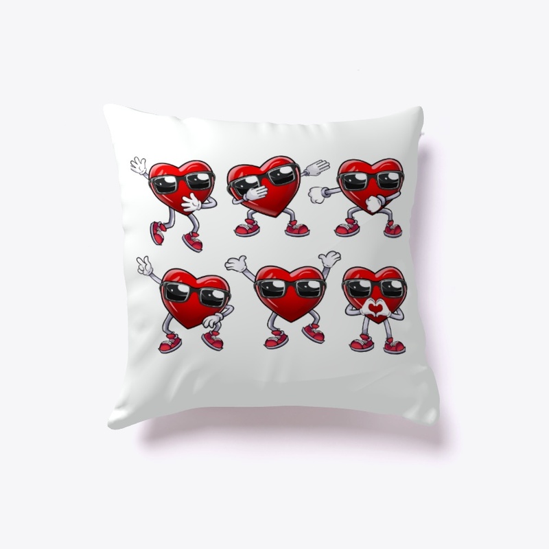 Hearts Dancing Dance  Valentines T Shirt