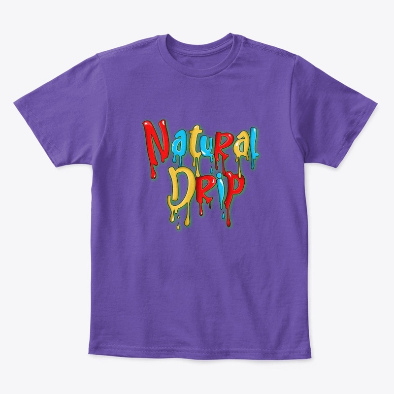 LA Natural Drip Tees