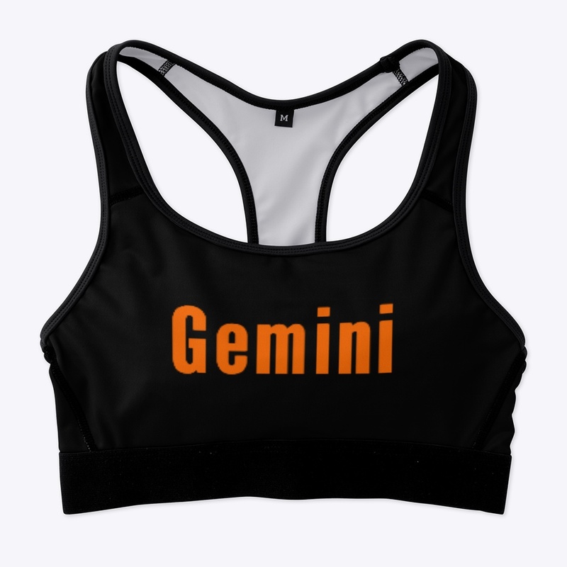 Gemini sports bra