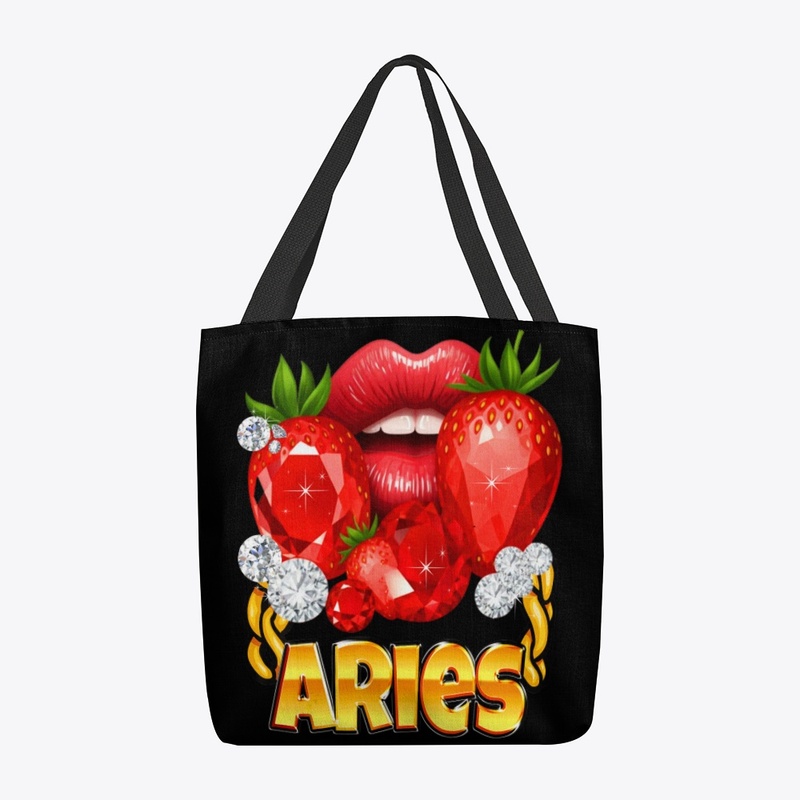 Lips Gold Chain Aries Birthday Gift