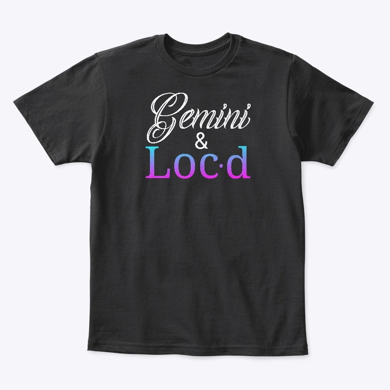 Gemini & loc'd zodiac tee shirt