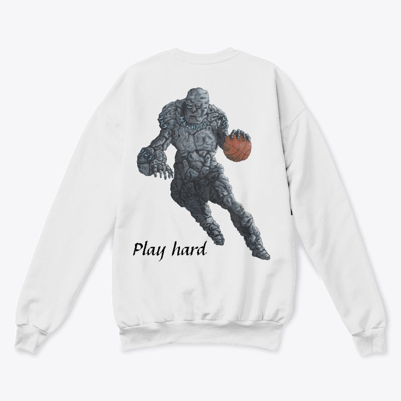 Stone Golem Basketball Double Sided Tee