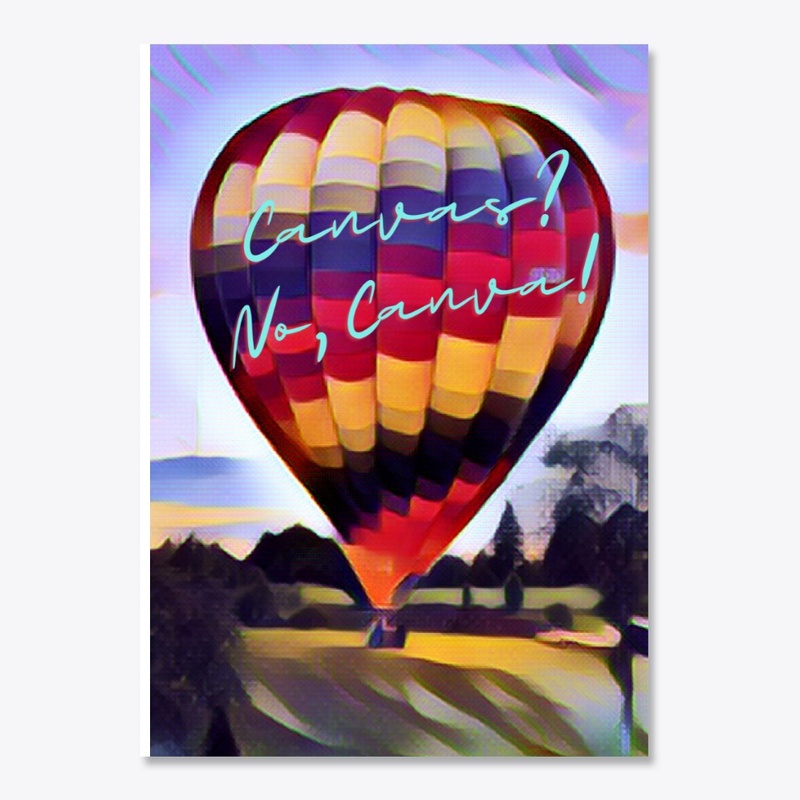 Canvas? No [Sticker - Content Creators]