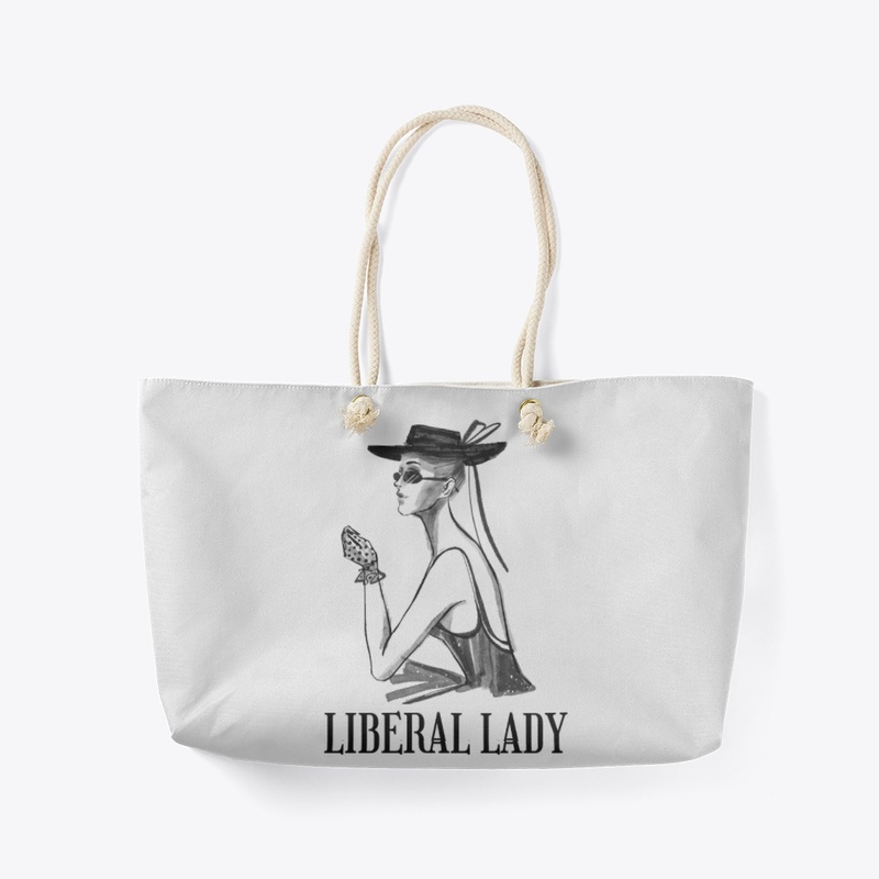 Liberal Lady T-Shirt (Custumizable)