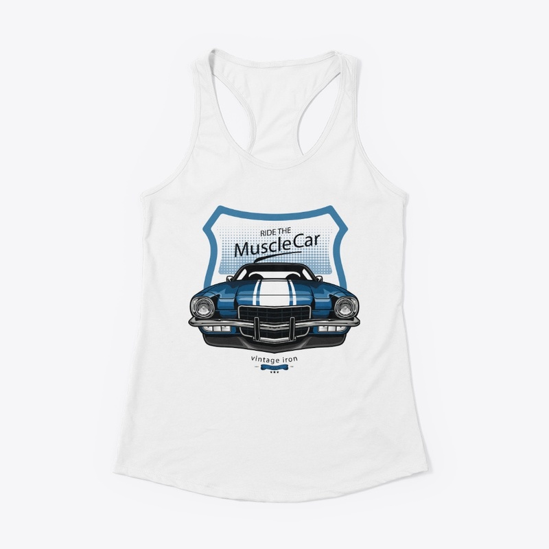 Muscle Car T-shirt Design
