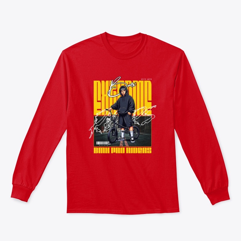 BMX Extreme Riders Trendy Apparel