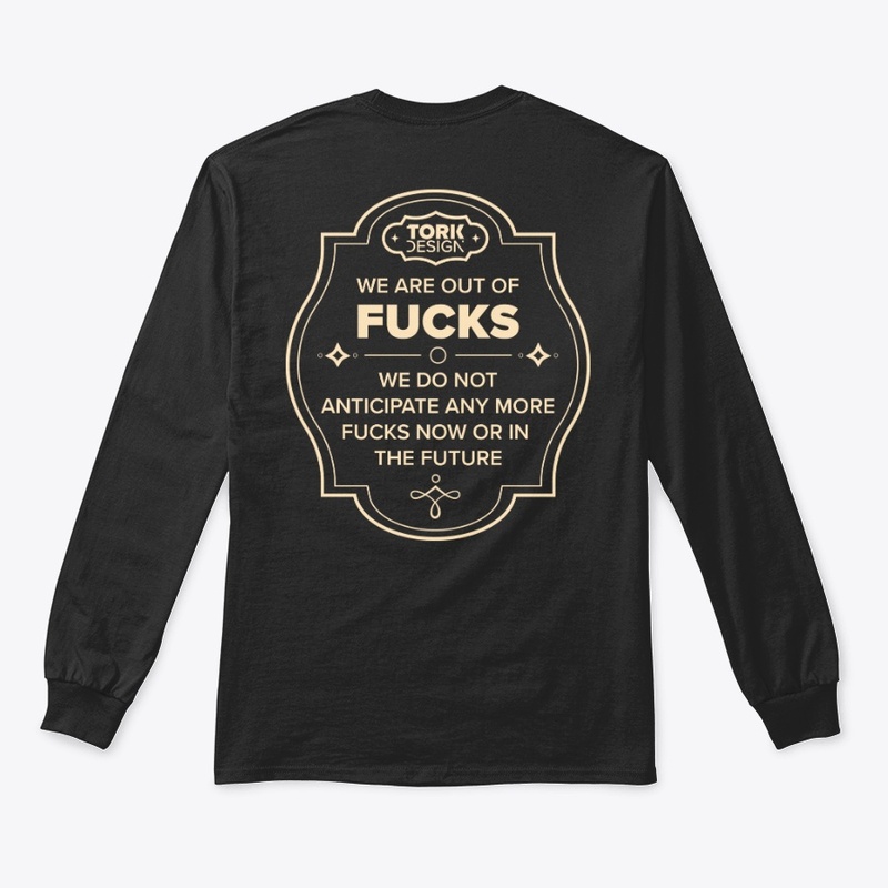 We are out of fucks!