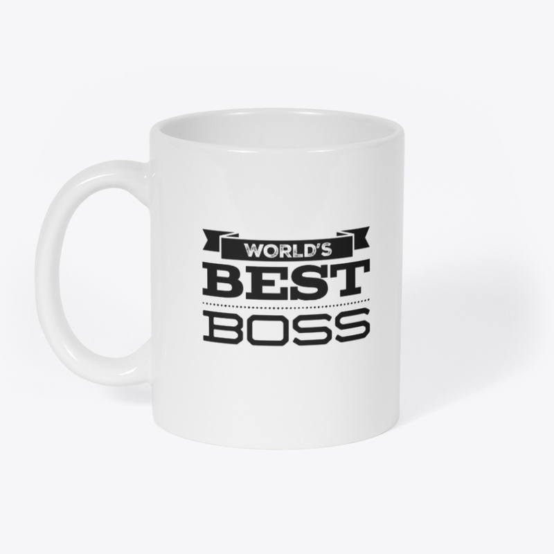 Hipster Collection World's Best Boss Mug