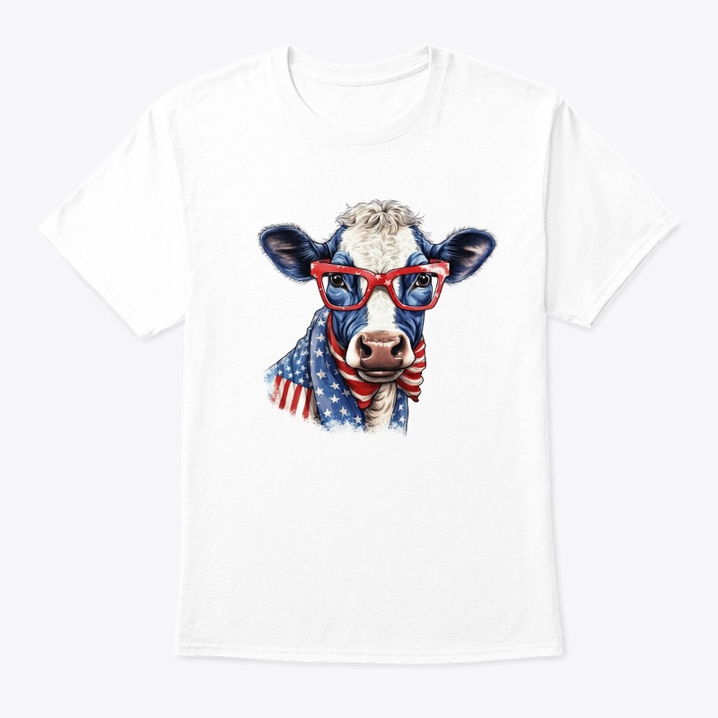 American Highland Cow Independence Day