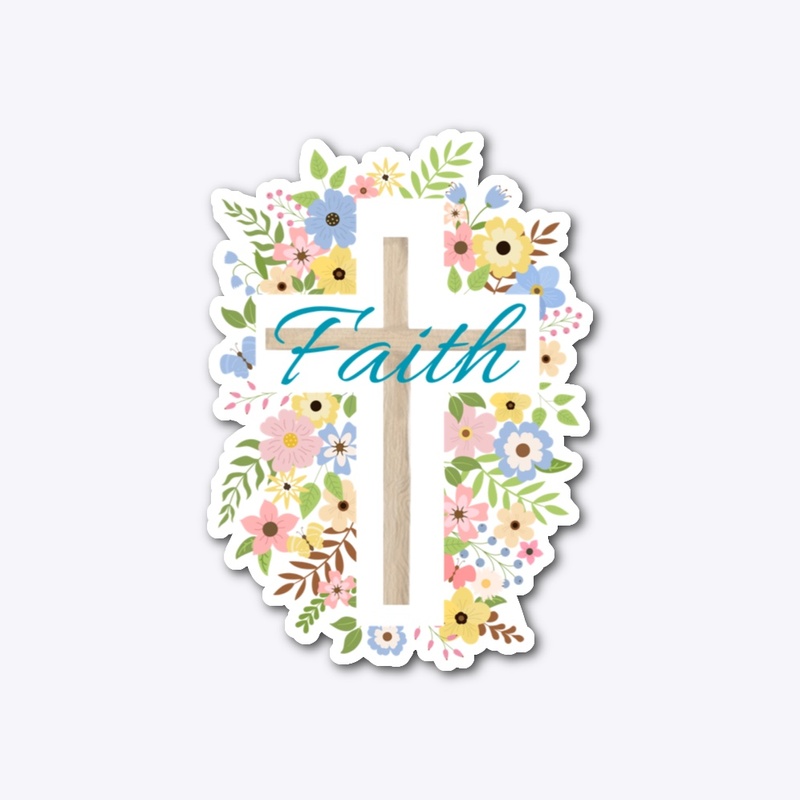 Faith Floral Print