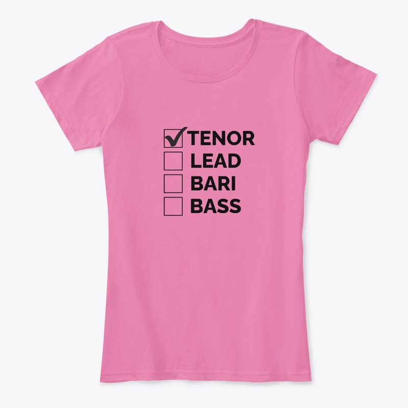 Block Tenor Check Mark Black