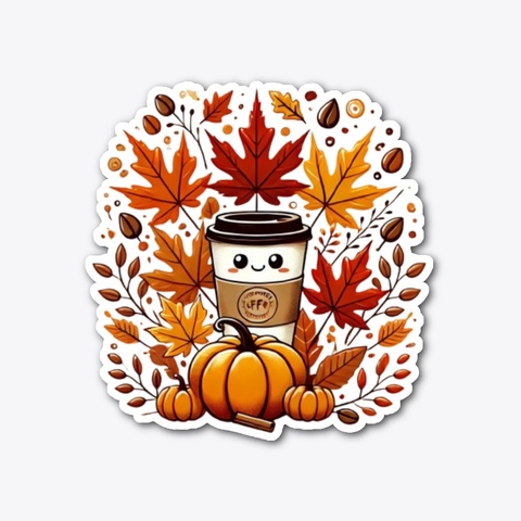 Autumn Coffee Standard T-Shirt Front