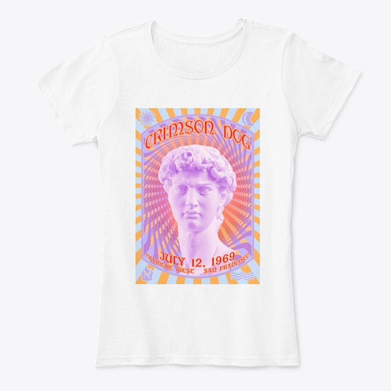 Psychedelic Poster - Crimson Dog