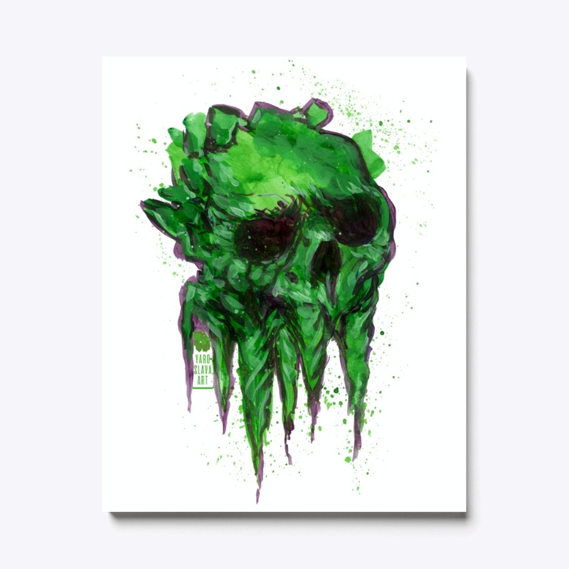 GREEN SKULL 