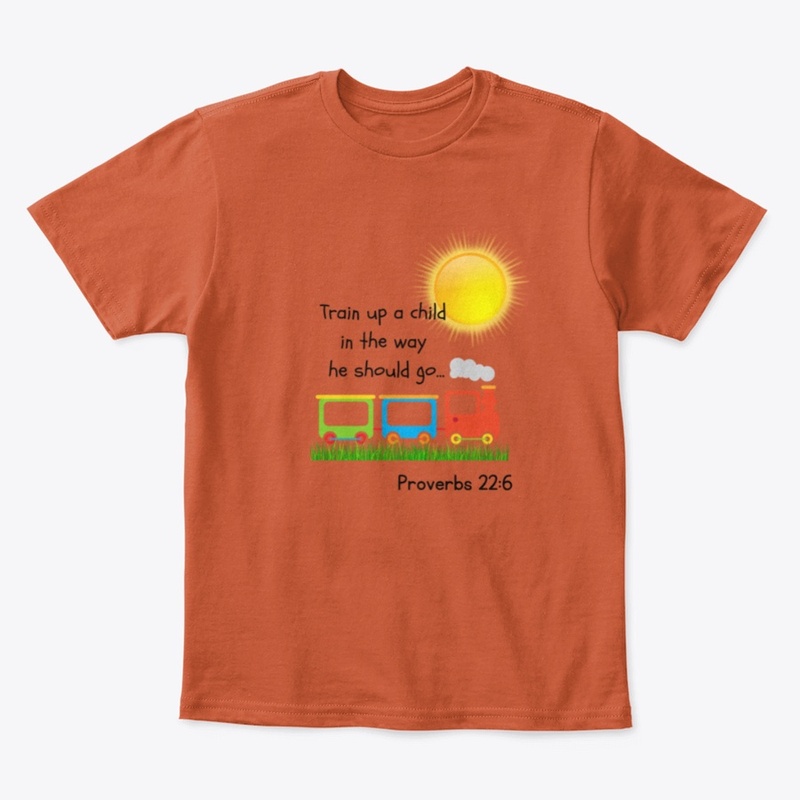 Train up a child unisex kids tee
