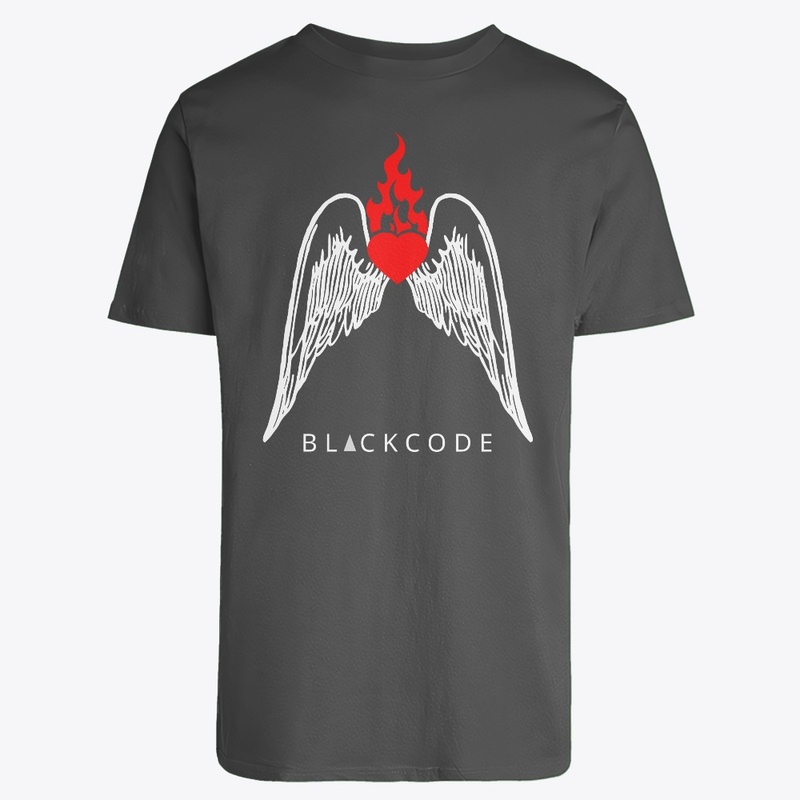 Fiery Wings T-Shirt | BLACKCODE