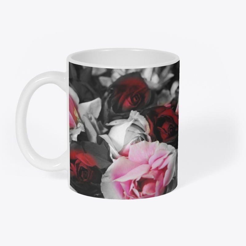 Black and White Roses Fade 