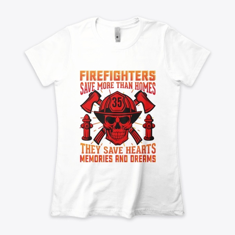 fire fighter t shirt 
