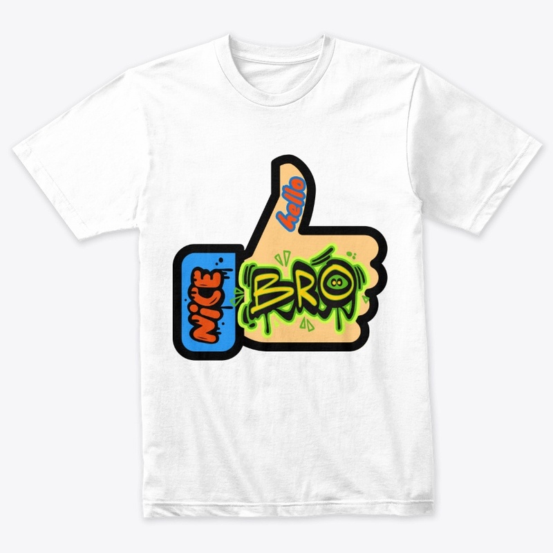 Nice Bro / Smile Bro Kids & Gents Tee