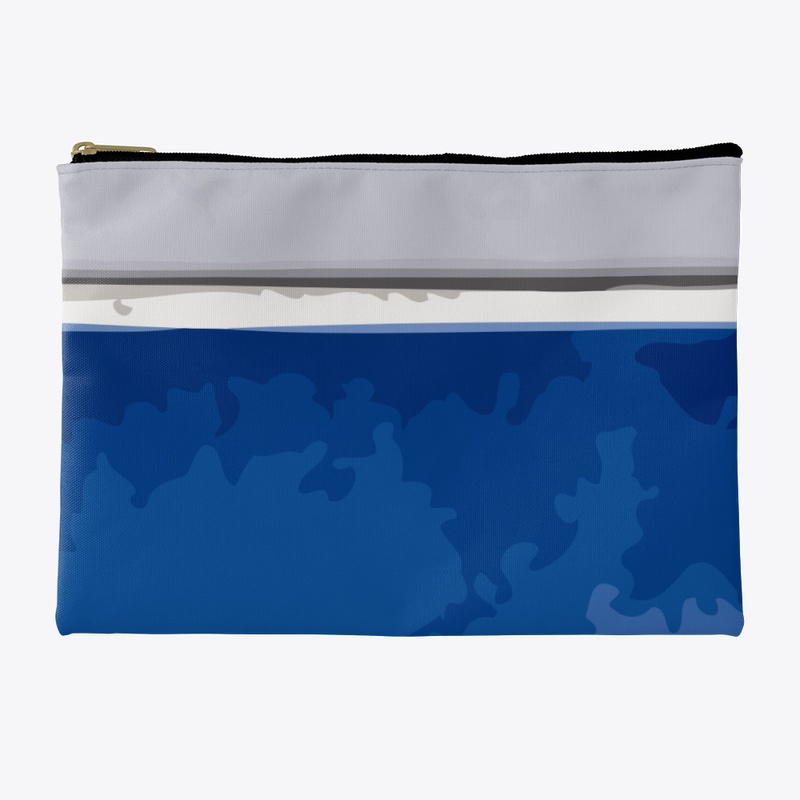 White and blue camouflage background