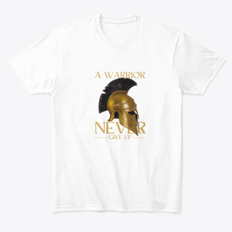 Never Give Up T- Shirt Design 