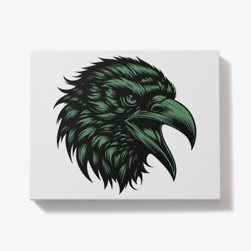 Intense Angry Crow Design