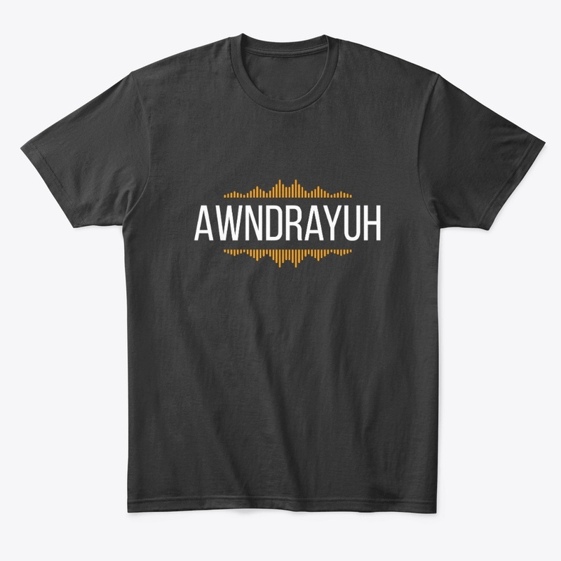 AWNDRAYUH Black Comfort Tee