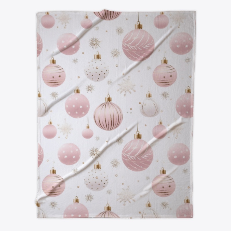 Pink Frosty Christmas Fun Holiday Vibes