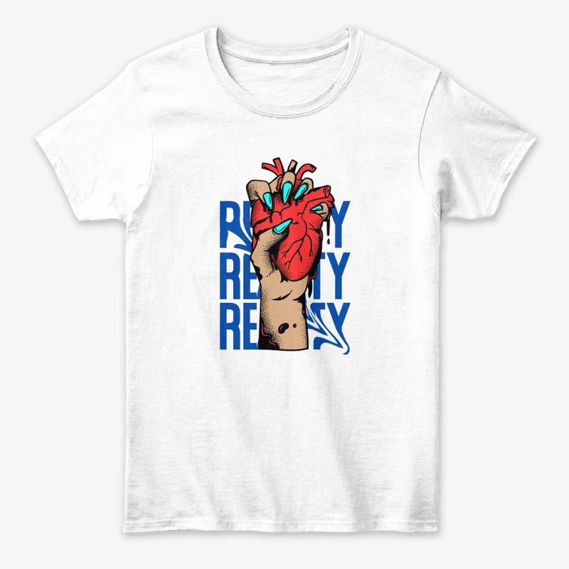 Red and Blue Heart Streetwear
