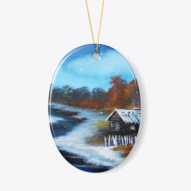 Winter Lake cabin
