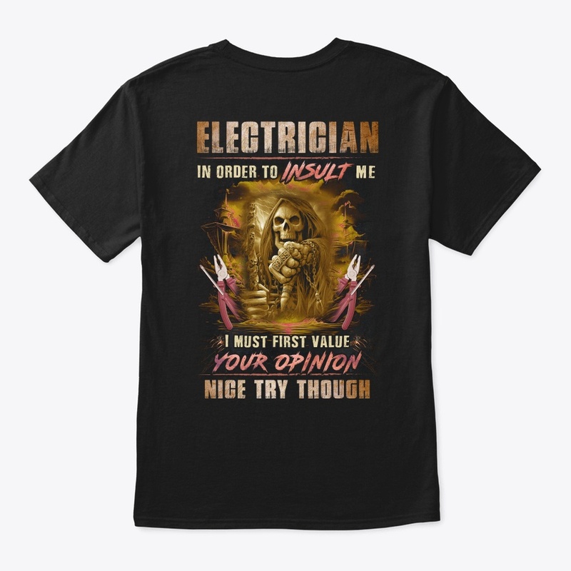 Tough Electrician Hoodie 