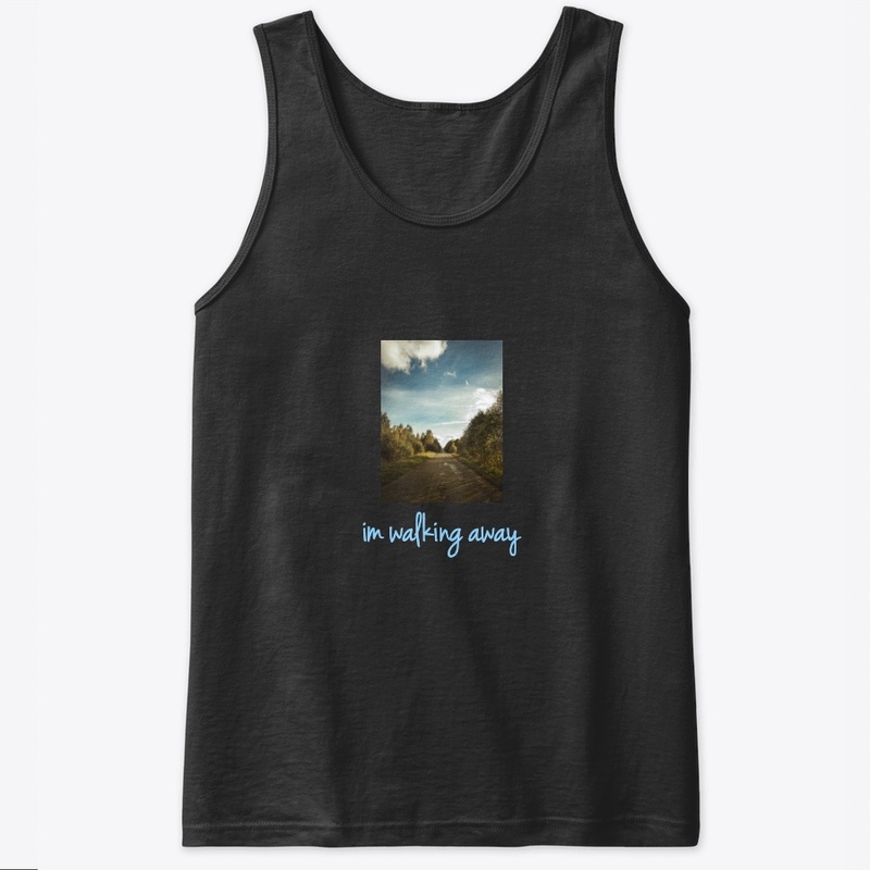im walking away bag