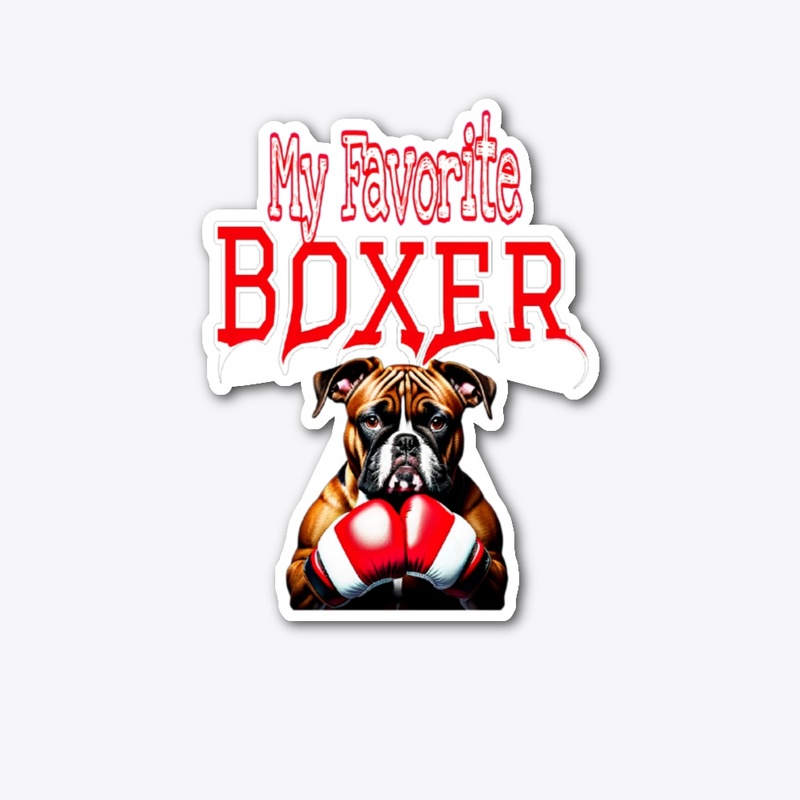 My Faorite Boxer Dog